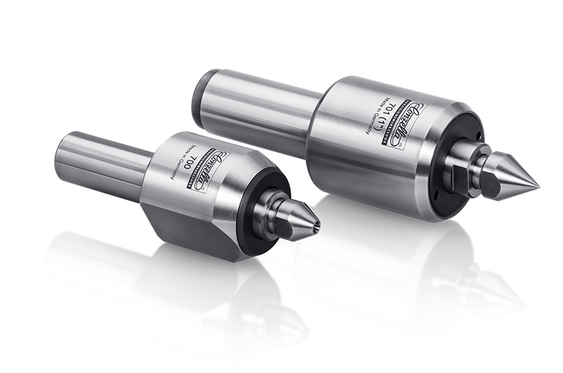 Gefederte Mitlaufende Präzisions-Drehbankspitze TYP 700 D19 - Serie 700 