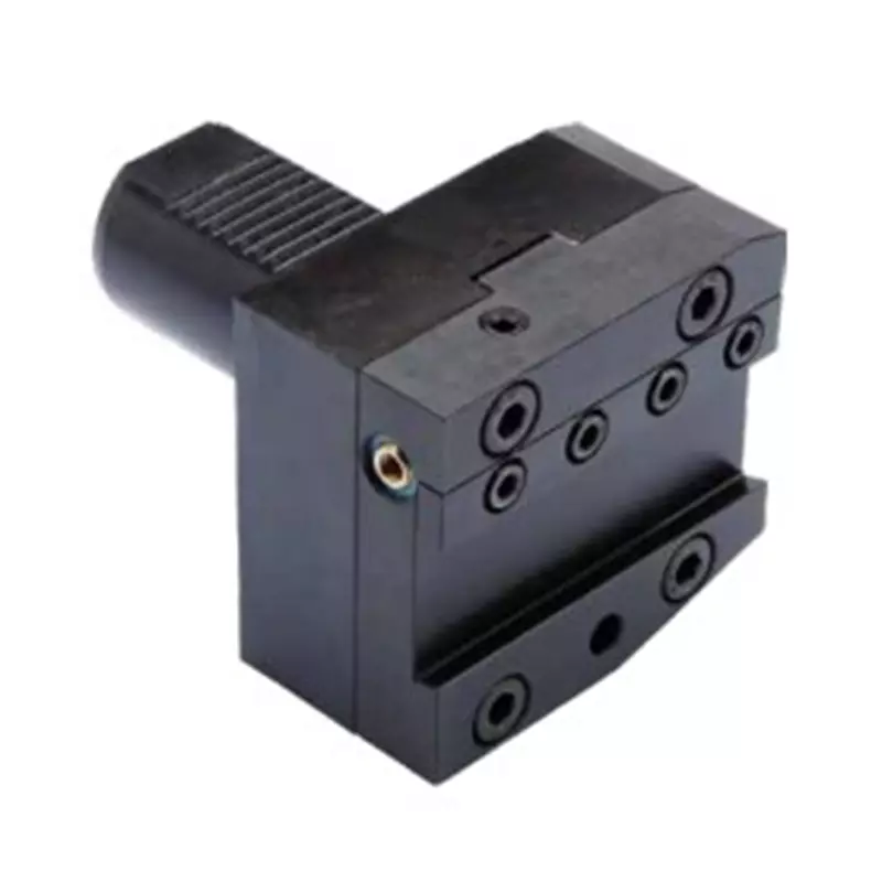 Abstechhalter links höhenverstellbar