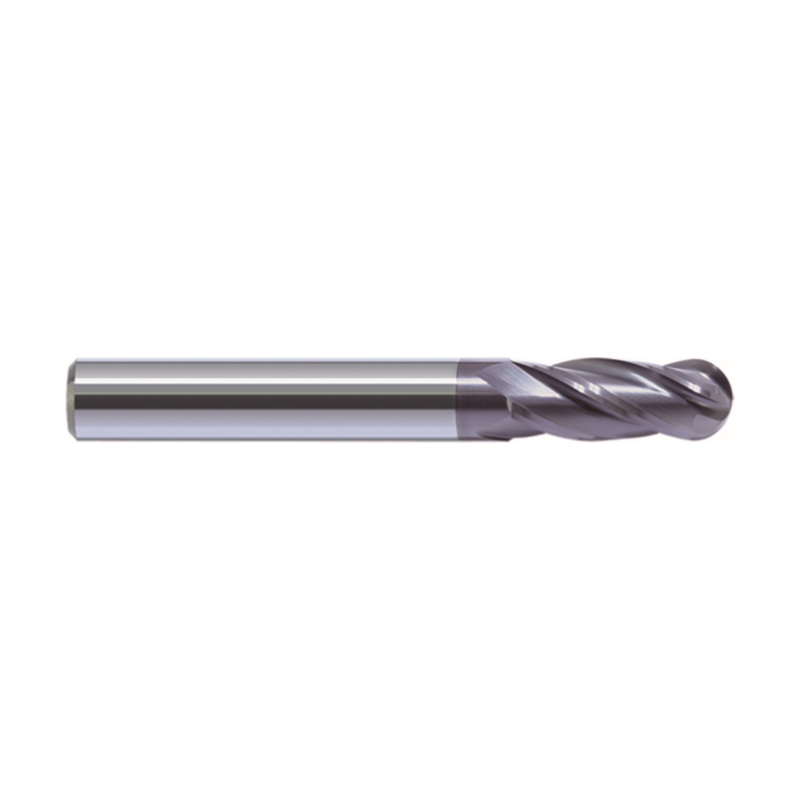 Kugelfräser GM-4B-R4.0 von ZCC Cutting Tools mit einer Radiusgröße von 4.0 und 4 Zähnen