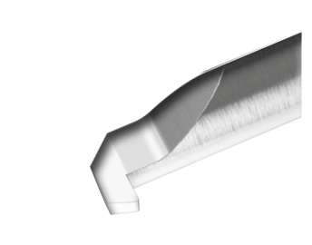 Eckenradius 45° Fase Rückwärtsbearbeitung