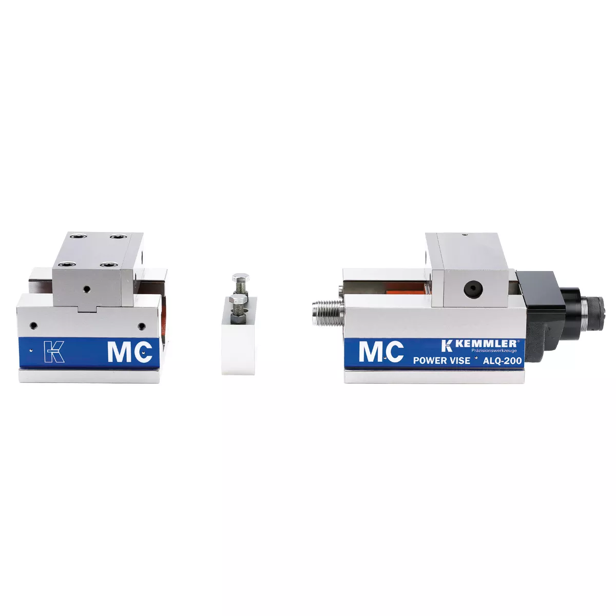 Präzisionsschraubstock AOM-200/HV mechanisch mit Spannkraftverstärker