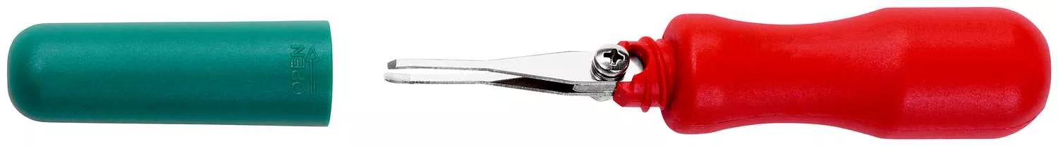 Entriegelungswerkzeug für Flachstecker 19729-1028 mit Doppelklinge 1,0 x 1,5 mm, Einstellmaß 2,8 mm