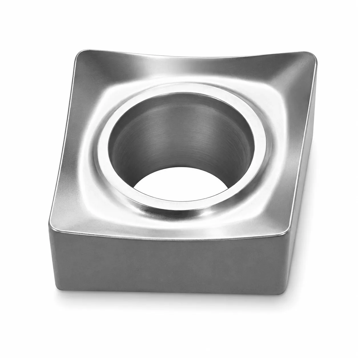 Wendeschneidplatte CCGX09T301-LH YBG102 von ZCC Cutting Tools, positiv, Hartmetall, für Drehen