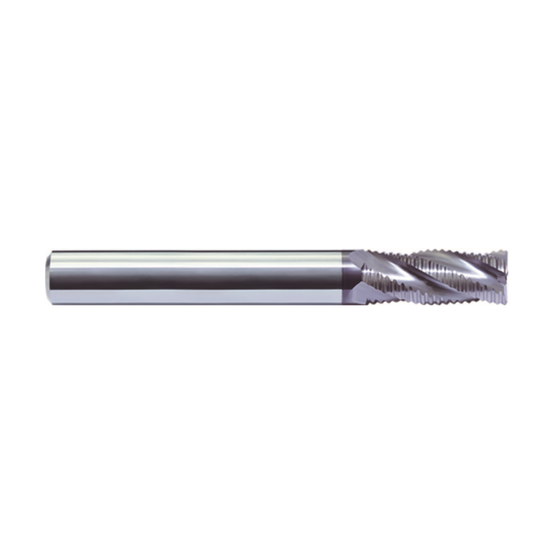 ZCC Cutting Tools VHM-Fäser GM-4W-D9.0 KMG405, Ø 9.0 mm, 4 Schneiden, Schaft HA, beschichtet