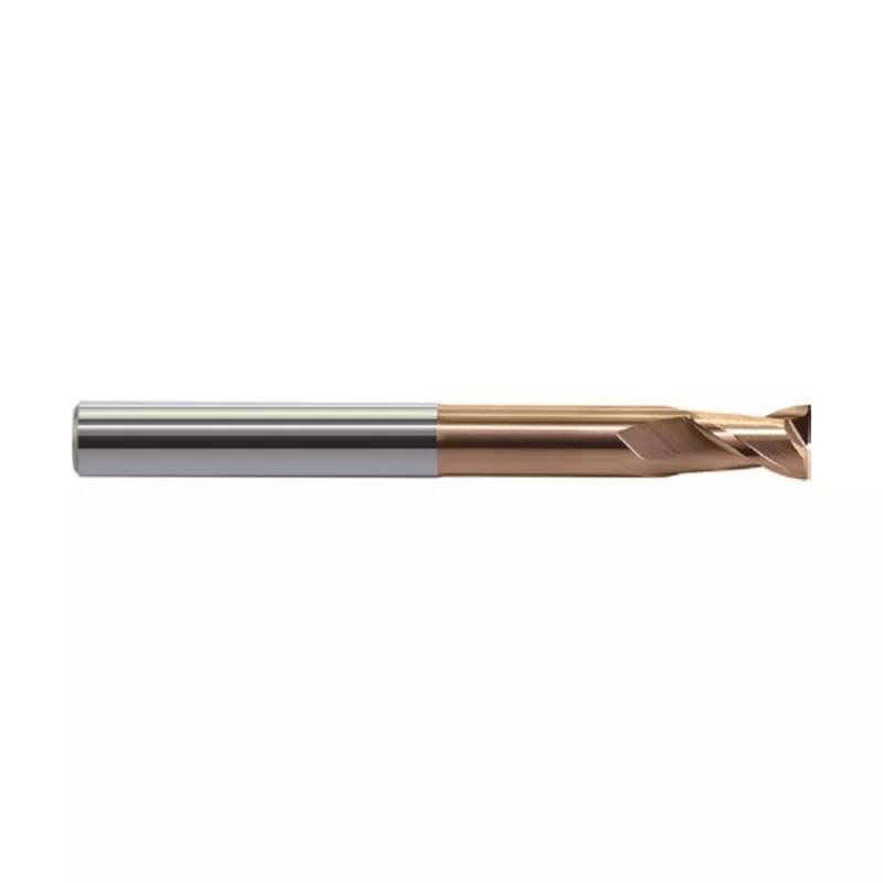 VHM-Fräser Z=2 mit Durchmesser 6.0 mm und HA-Schaftrundung, beschichtet