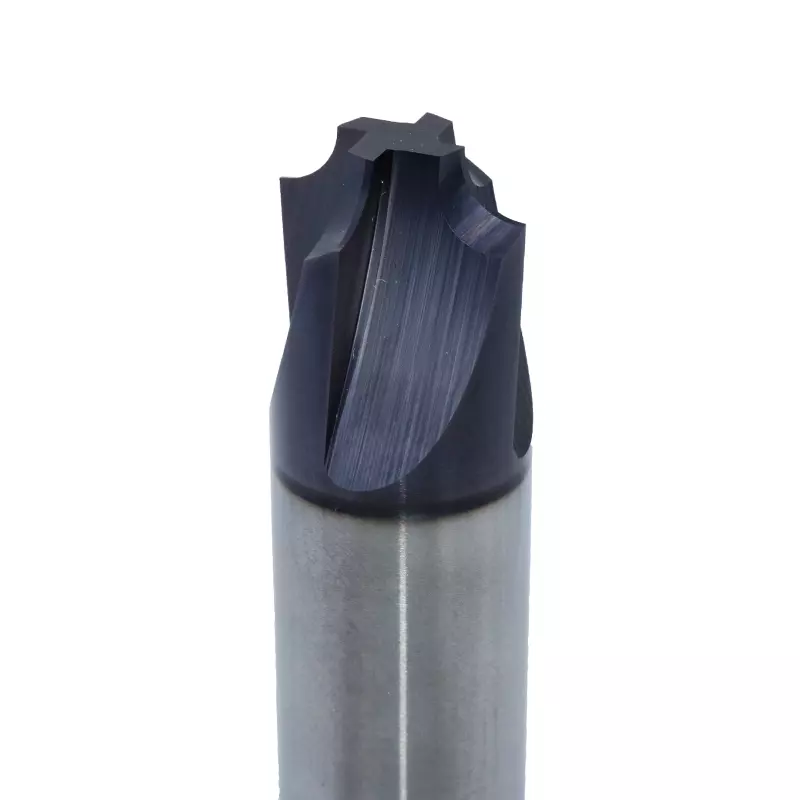 Viertelkreisfräser KMG303 Ø 6 mm mit 4 Schneiden und 0,2 mm Radius, beschichtet