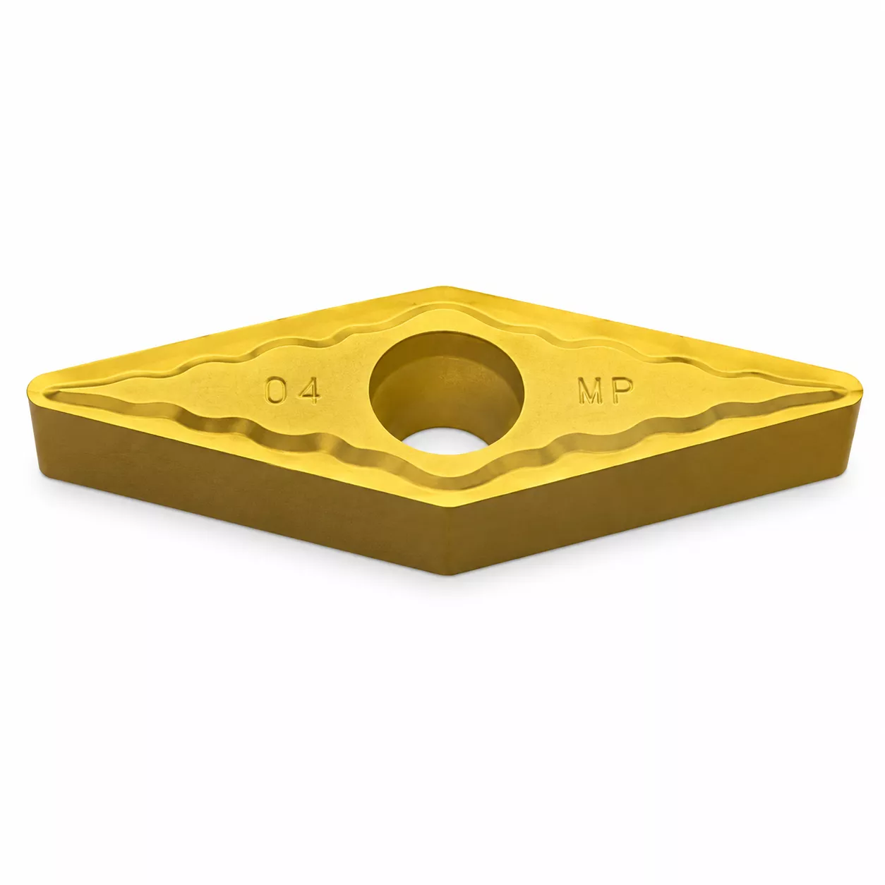 VCGT110304-HF YBC251 Wendeschneidplatte für positives Drehen, Hochgeschwindigkeitsstahl, ZCC Cutting Tools