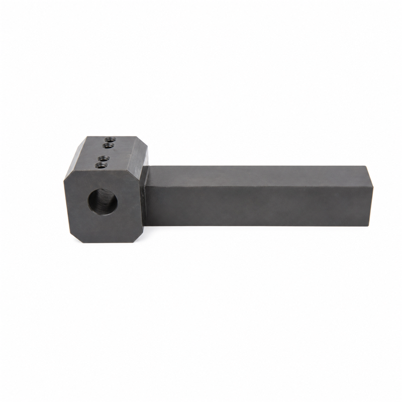 ZCC Cutting Tools miniTURN-QH QHU2020.12R mit 20x20 mm, Durchmesser 12 mm und 125 mm Länge, Rechtsanschliff