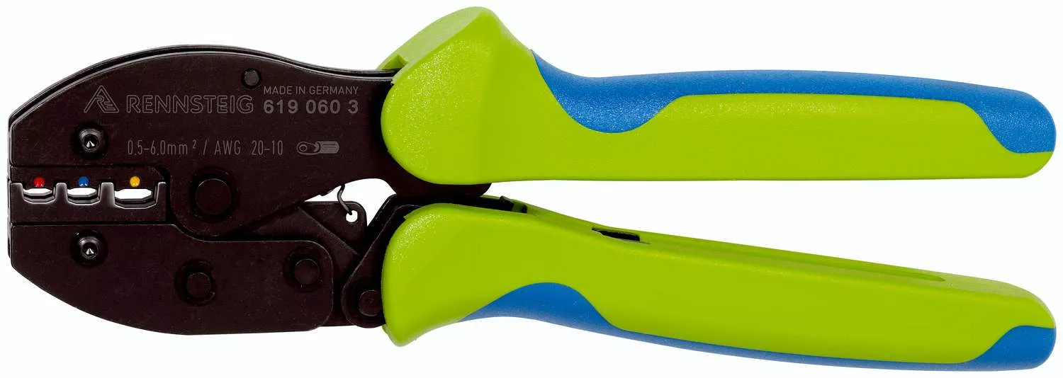 Crimpzange PEW 9 für isolierte Verbinder 0,5 - 6,0 mm²