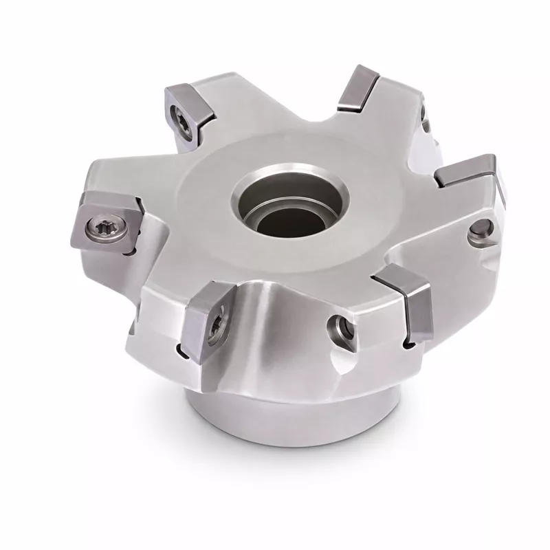 Planfräser Ø 50 mm mit 4 Schneiden, Schneidenwinkel 75°, ZCC Cutting Tools