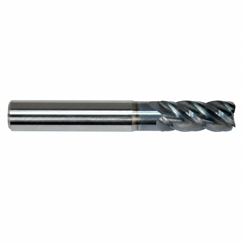 ZCC Cutting Tools HPC-Fräser Ø 12,0 mm mit 4 Schneiden, HA Schaft, beschichtet
