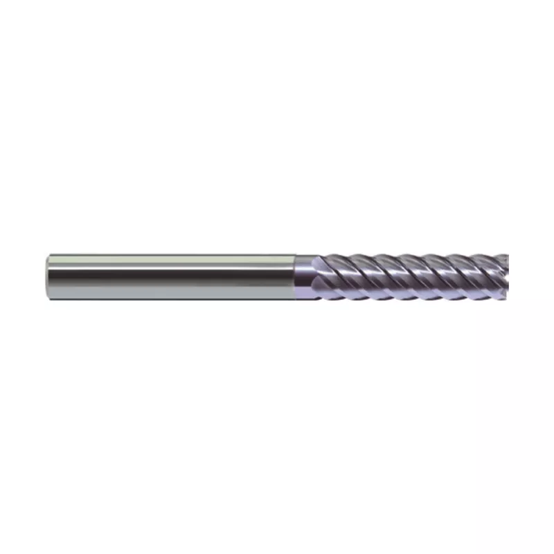 VHM-Fräser GM-6EL-D12.0 von ZCC Cutting Tools mit Ø 12.0 mm, 6 Schneiden, beschichtet, Schaft HA