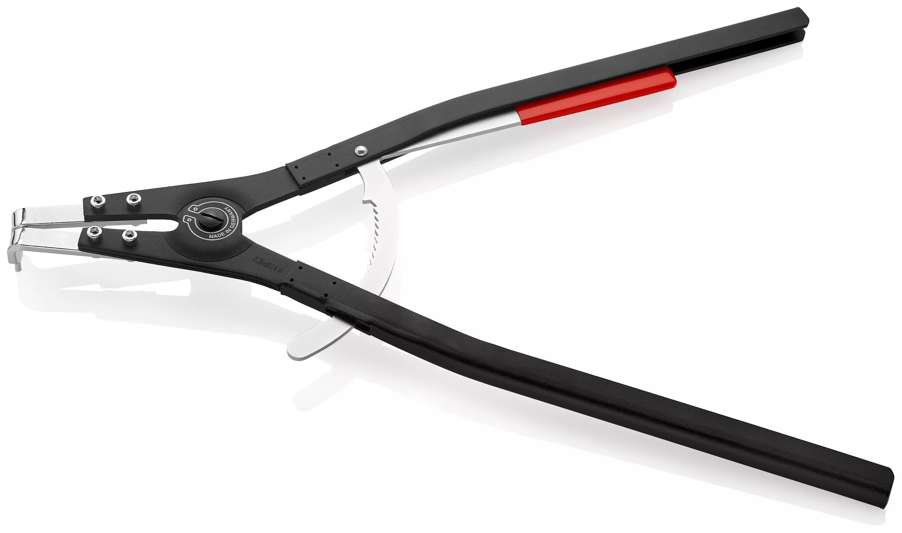 KNIPEX 46 20 A61 Sicherungsringzange für Außenringe auf Wellen schwarz pulverbeschichtet 580 mm