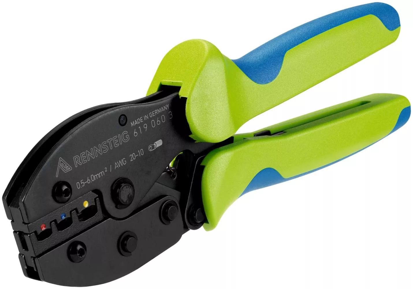 Crimpzange PEW 9 für isolierte Verbinder 0,5 - 6,0 mm²