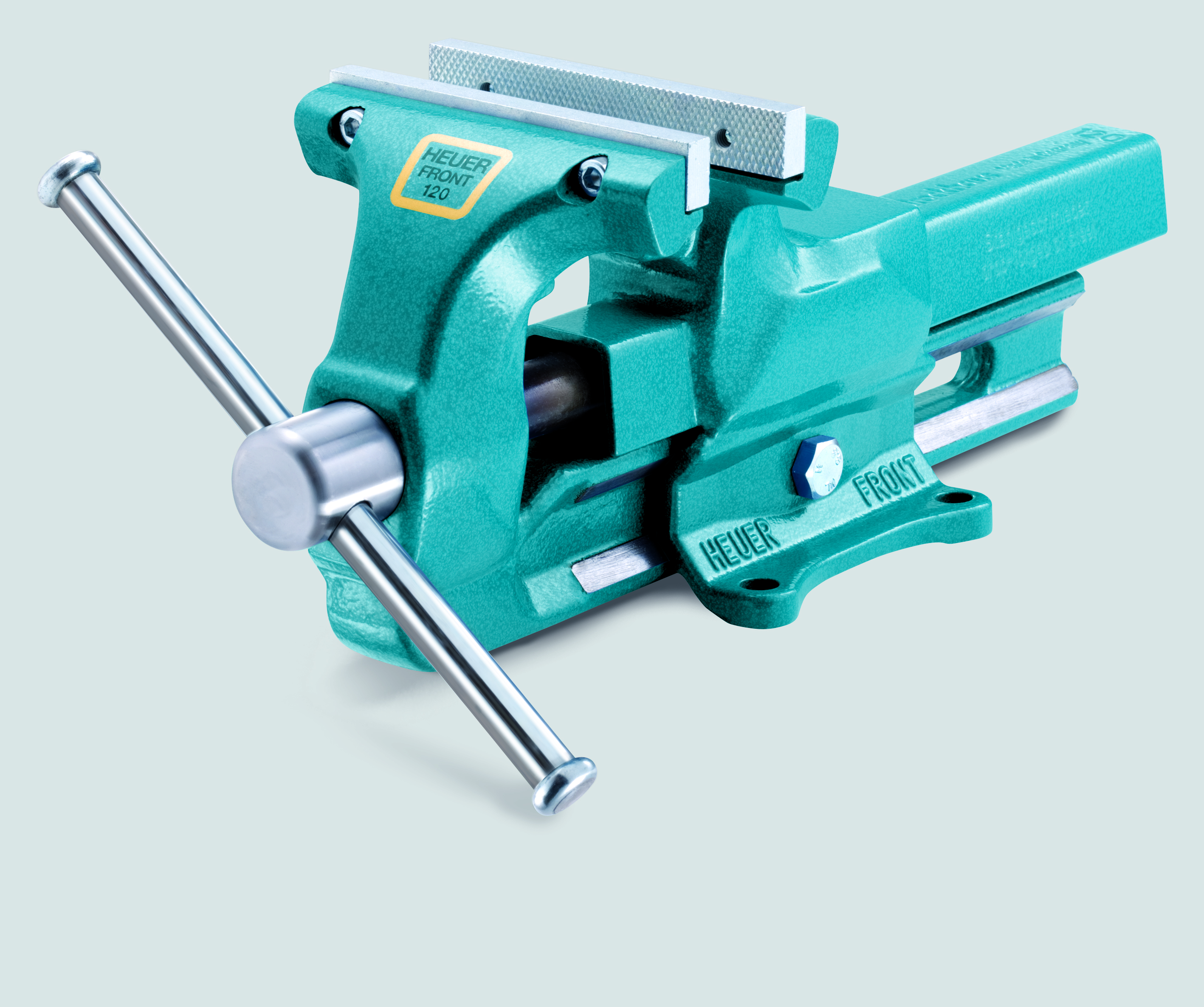 Parallelschraubstock "HEUER", Größe 140, mit auswechselbaren Backen Parallelschraubstock "HEUER", Größe 140, mit auswechselbaren Backen