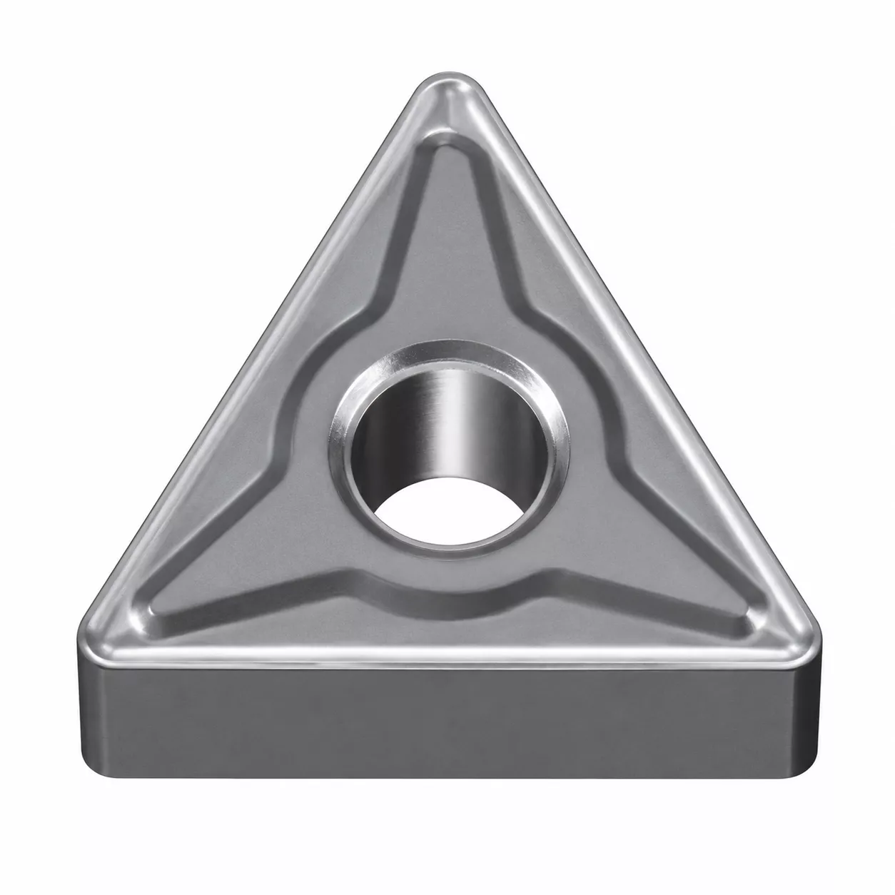 Wendeschneidplatte TNMG220412-EM YBM253 von ZCC Cutting Tools, negativ, HC, für präzises Drehen