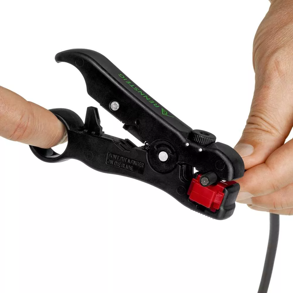 Kabelentmantler Multi für Koax-Kabel RG 59, RG 6, RG 7, RG 11