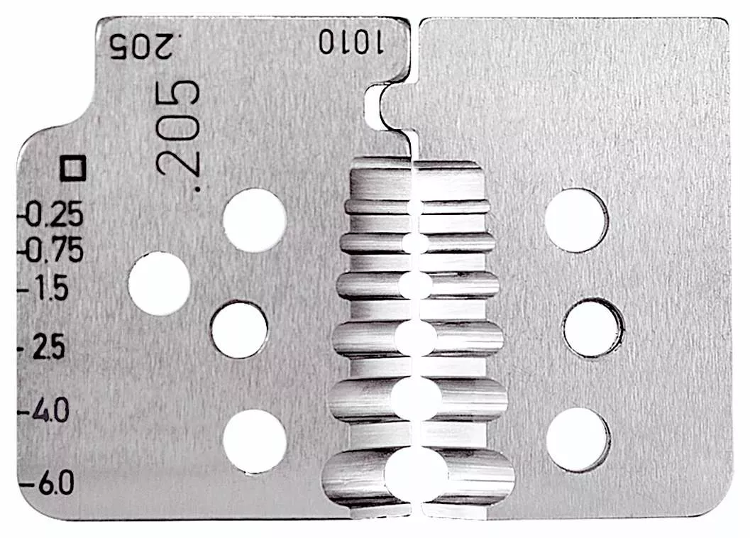 Abisolierzange für DIN-Litzenkabel 0,25 mm² / 0,75 mm² / 1,5 mm² / 2,5 mm² / 4,0 mm² / 6,0 mm²