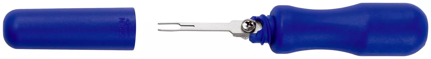 Entriegelungswerkzeug für Flachstecker 19814-1123 E mit Einzelklinge 1,1 x 2,3 mm