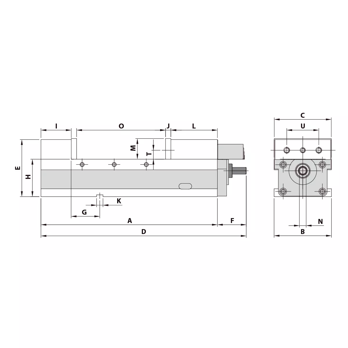 Präzisionsschraubstock AVC-160G/HV mechanisch