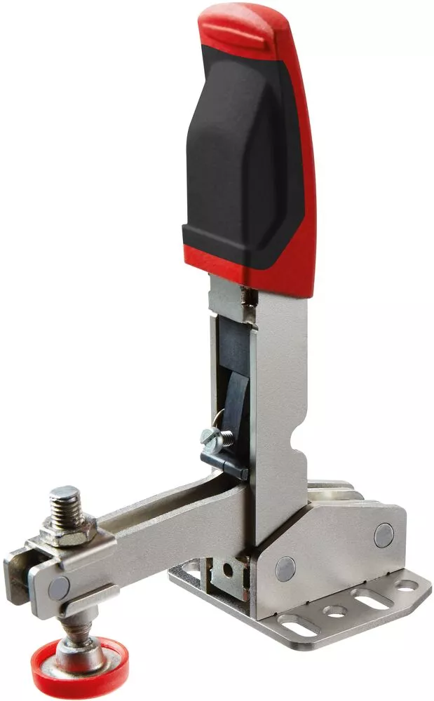 Senkrechtspanner mit offenem Arm und waagrechter Grundplatte STC-VH