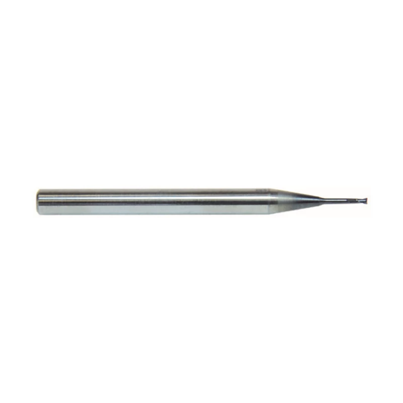 VHM-Fräser PM-2EP-D0.8-M06 KMG405 mit 2 Schneiden, Ø 0.8 mm, Schaft HA, beschichtet