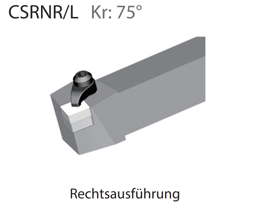 CSRNR/L Kr: 75° - SNGN** Platte