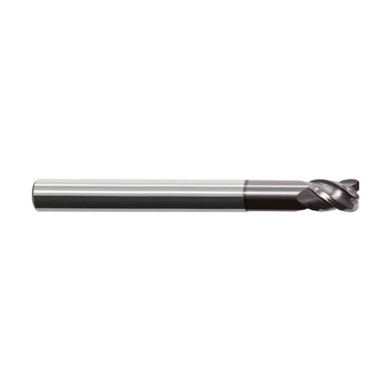 HPC-Fräser UM-4RFP-D16.0R1.0 KMG405 mit Durchmesser 16.0 mm, 4 Zähnen und 1.0 mm Radius, beschichtet