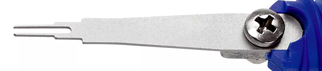 Entriegelungswerkzeug für Flachstecker 19739-0810 E mit Einzelklinge 0,8 x 1,1 mm