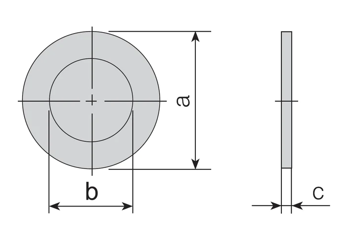 AKKO-Unterlegscheibe TER/L - TIR/L 27 ER/EL 