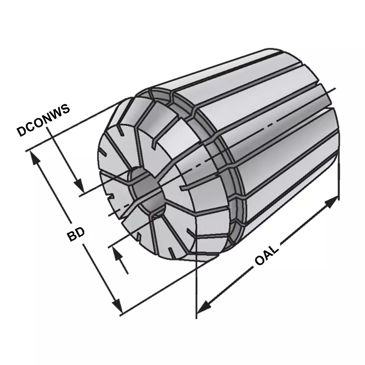 Spannzangen ISO 15488 B (DIN 6499 B) | ER System