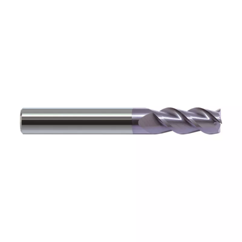 VHM-Fräser GM-3E-D2.0 KMG303 von ZCC Cutting Tools, Z=3, Durchmesser 2.0 mm, beschichtet, Schaft HA