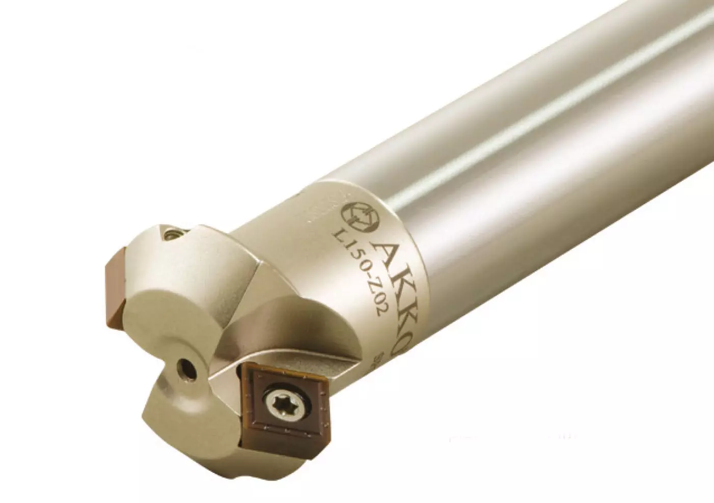 AKKO-Fasfräser 45°, kompatibel mit ZCC SPGT 110408 ø 25 mm auf ø 39 mm, Schaft-ø 25, Z=2