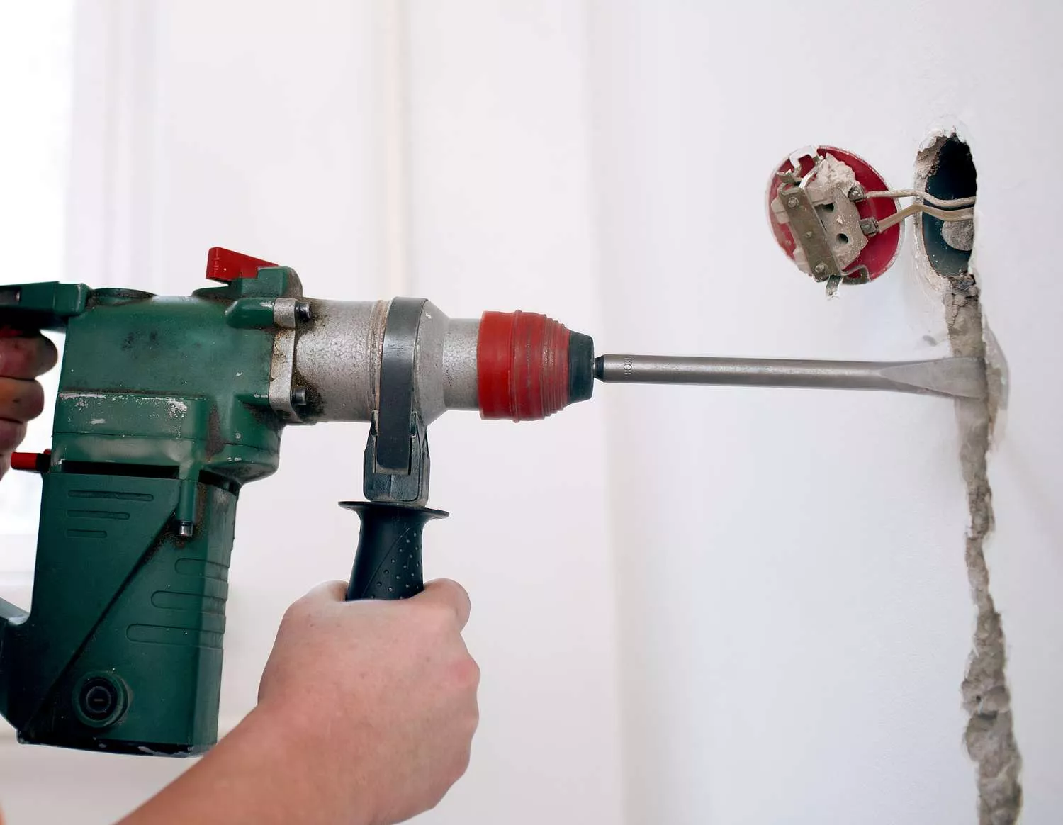 Fliesenmeißel für Elektrohämmer SDS plus, 30° abgewinkelt, 40 x 250 mm