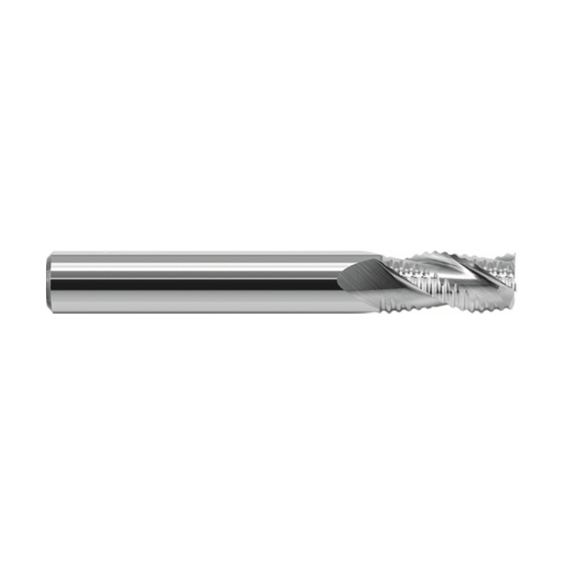Aluminium-Fräser ZCC Cutting Tools Ø 6.0 mm mit 3 Schneiden und HB-Schaft, unbeschichtet