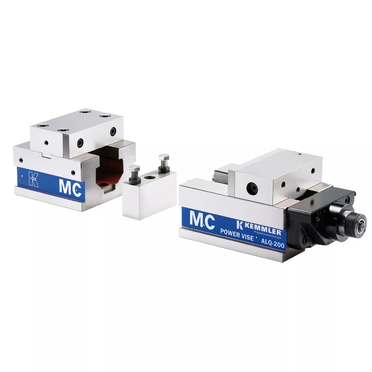 Präzisionsschraubstock AOM-200/HV mechanisch mit Spannkraftverstärker