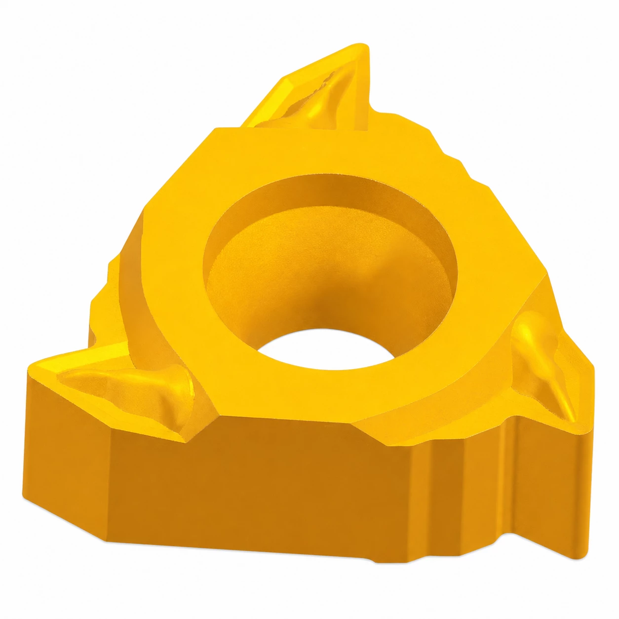 Gewindedrehplatte LT16.01N-14W YBG201 mit negativem HC-Profil für präzise Bearbeitung