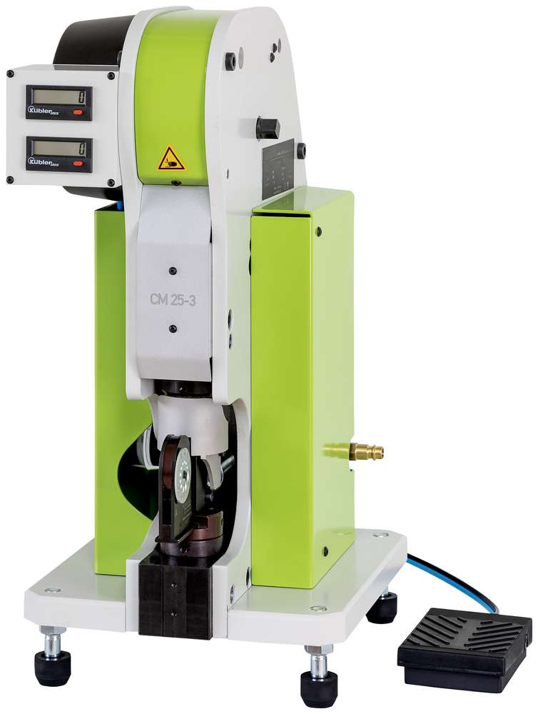 Crimpmaschine CM 25-3 mit Aderendhülsencrimpeinheit, 0,08 - 6,0 mm² / AWG 28-10 Crimpmaschine CM 25-3 mit Aderendhülsencrimpeinheit, 0,08 - 6,0 mm² / AWG 28-10