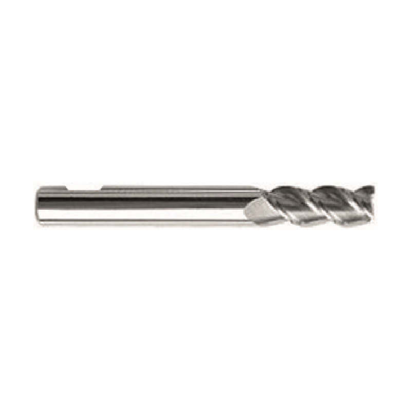 Aluminium-Fräser ALG-3E-D18.0-W KMD401 mit Durchmesser 18.0 mm, 3 Schneiden und beschichtet