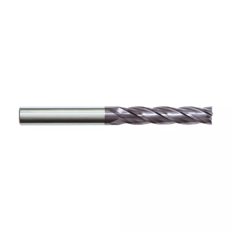 VHM-Fäser Ø 8.0 mm von ZCC Cutting Tools mit 4 Zähnen und HA-Schaft, beschichtet