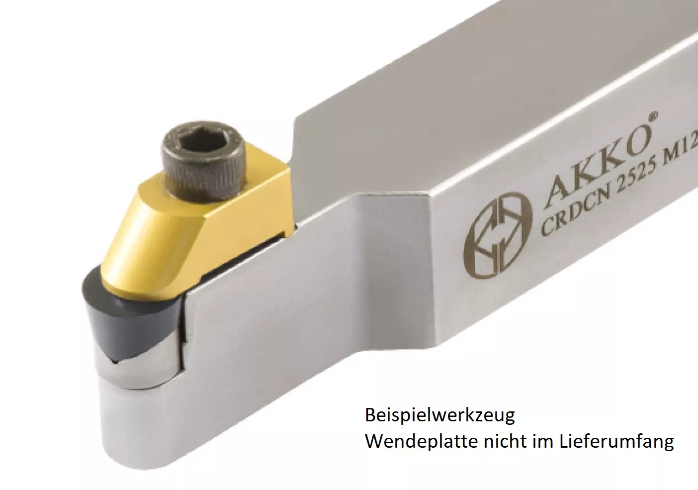 CRDCN 4040 S09CV Akko Außendrehhalter mit 250 mm Gesamtlänge und Spannpratzen-System