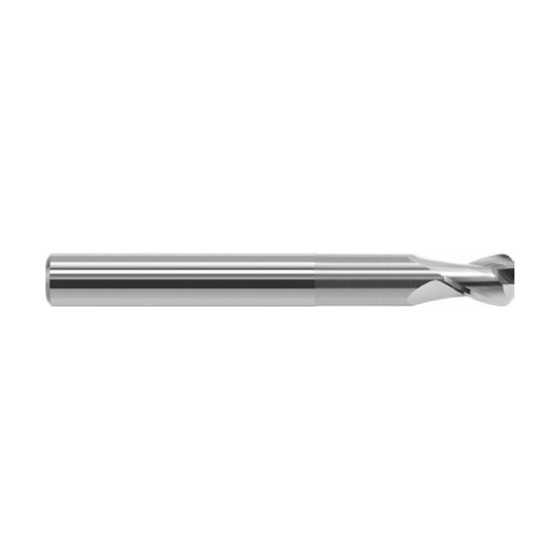 Aluminium-Fräser ALG-2R-D20.0R1.0 YK40F von ZCC Cutting Tools, Ø 20.0 mm, Z=2, R=1.0, unbeschichtet