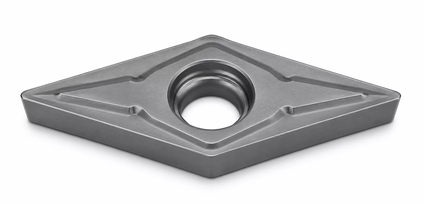 Wendeschneidplatte VBGT110301F-QF YNT251D von ZCC Cutting Tools, positiv, HC, für Drehen