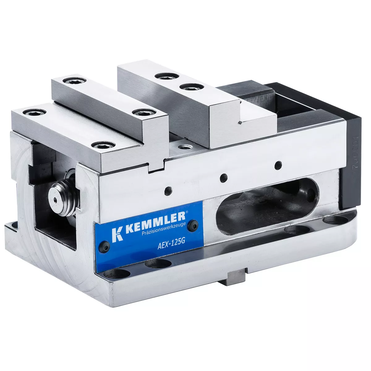 5-Achs Präzisionsschraubstock AEX 125G mechanisch mit Spannkraftverstärker