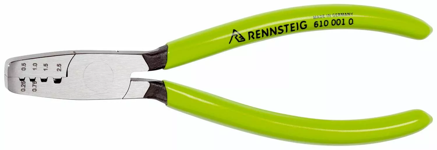 Aderendhülsencrimpzange PE 7.1 für 0,25 - 2,5 mm², poliert