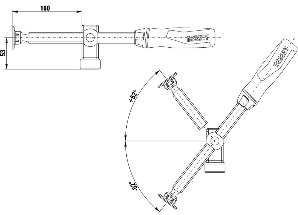 Schwenk-Adapter TW28AV