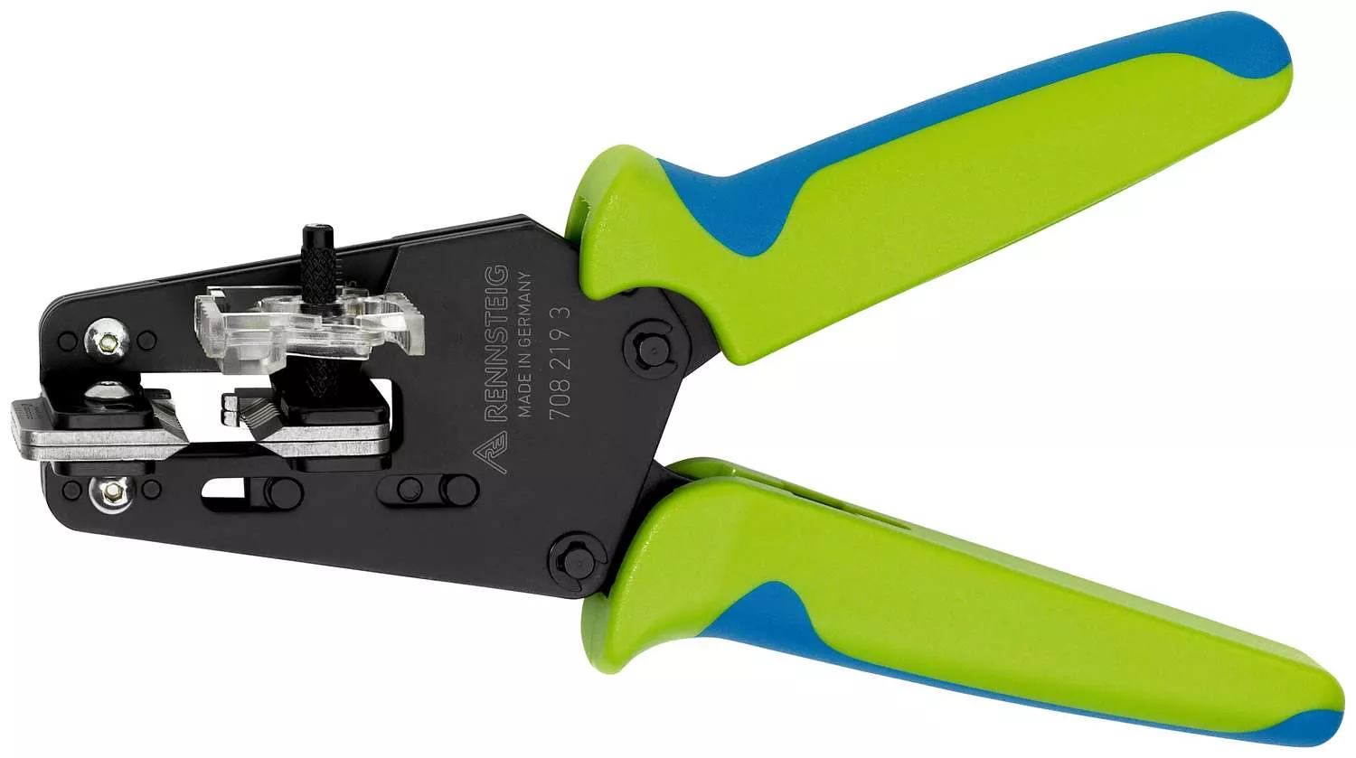 Abisolierzange für POF-Flachbandkabel, Rastermaß 2.0, 5,0 mm