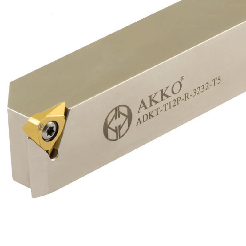 AKKO-Poly-V-Drehhalter 25 mm x 25 mm, kompatibel mit AKKO-Wendeplatte T12… 
Ausführung links