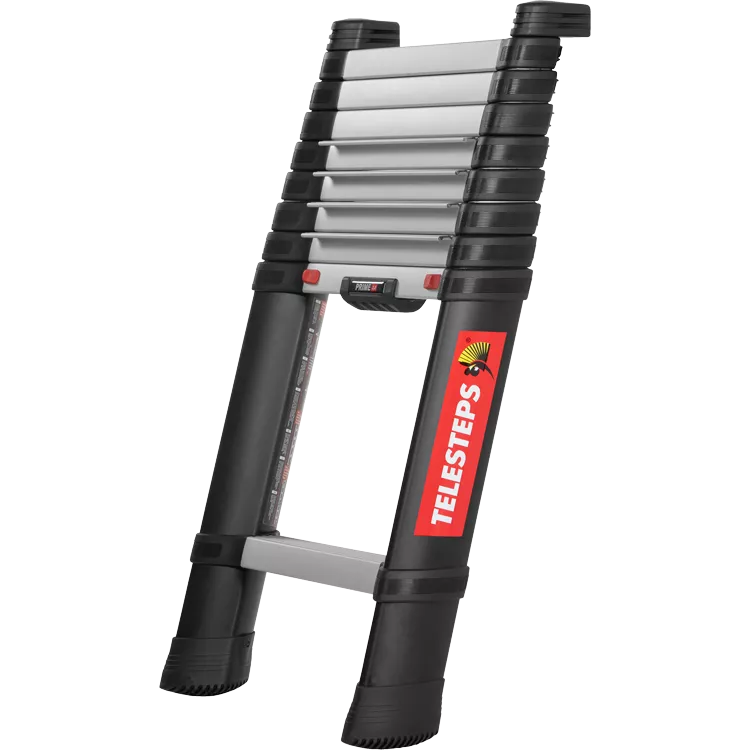 Teleskop-Anlegeleiter Telesteps PrimeLine 3,0 Meter mit robustem Design und Anti-Rutsch-Profilen