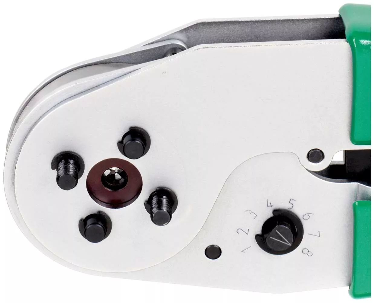 Vierdornzange SelectorCrimp für Luftfahrt-Kontakte 0,08 - 1,3 mm² / AWG 28 - 16